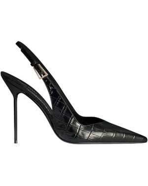 Paris Texas Schoenen ,Zwart ,Leer Lidia Slingback Pomp