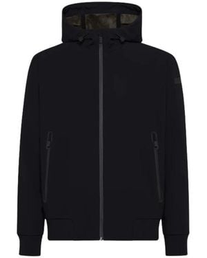 Rrd Jassen ,Zwart ,Surflex Winter Thermo Hood Zip Jkt - Blauw