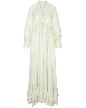 Chloé Maxi Jurken - Wit