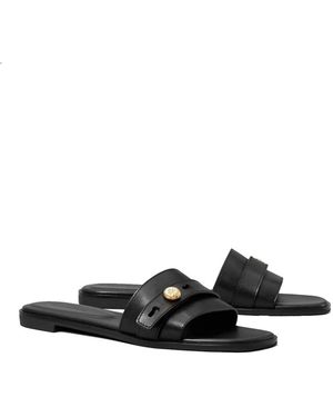 Tory Burch Sliders - Negro