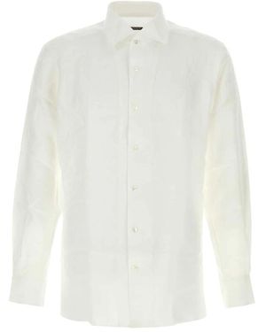 ZEGNA Casual Shirts - Weiß