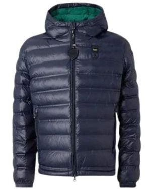 Blauer Donald Jacke - Blau