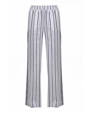 Ottod'Ame Straight Trousers - Blue