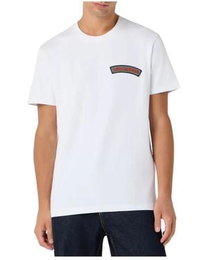 DSquared² Logo Print T-Shirt - Wit