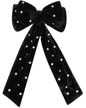 LoveShackFancy Bowties - Negro