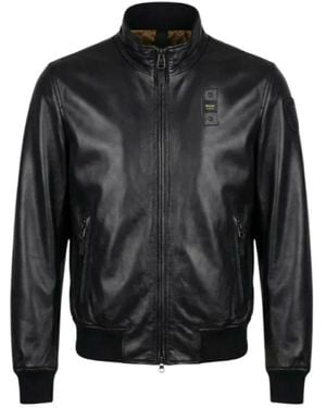 Blauer Bomber Jackets - Black