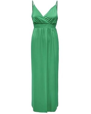 ONLY Mouwloze Maxi Jurk - Groen