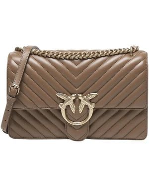 Pinko Shoulder Bags - Natural