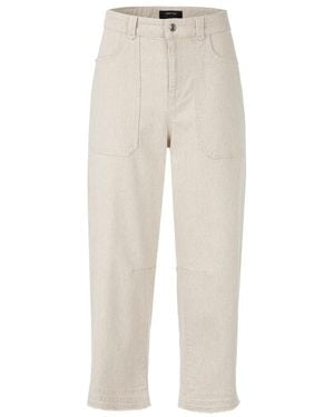 Marc Cain Cropped Jeans - Natural