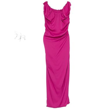 Vivienne Westwood Long Ginnie Amber Kleid - Pink