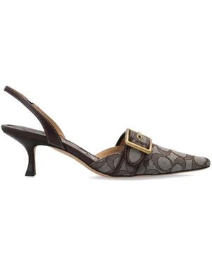 COACH Schoenen ,Bruin ,Leer Margot Slingback