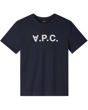 A.P.C. T-Shirts - Azul