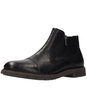 Salamander Ankle Boots - Black