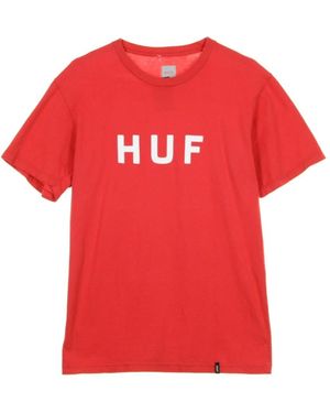 Huf T-Shirts - Red