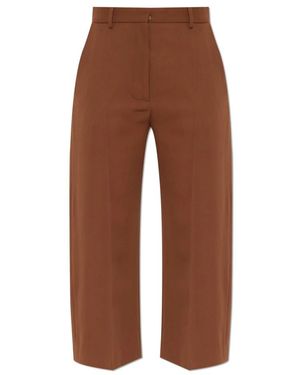 Marni Cropped Trousers - Marrón