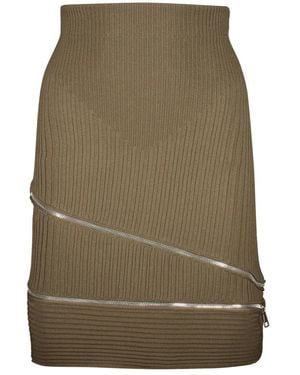 ANDREA ADAMO Short Skirts - Verde
