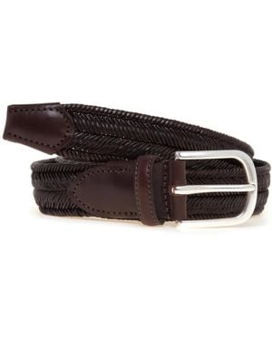 Alberto Luti Elastico Spiga Gürtel - Schwarz