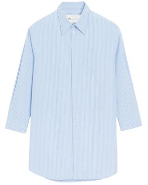 Ami Paris Shirt Dresses - Blue