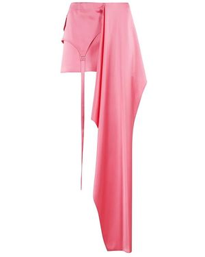 Ssheena Falda elegante para mujeres - Rosa