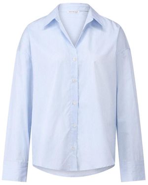 True Religion Gestreepte Oversized Blouse - Blauw