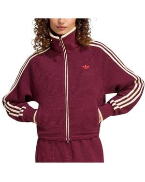 adidas Fitness ,Rood ,Katoen Firebird Track Top