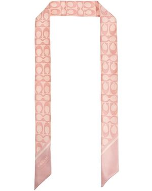 COACH Silky Scarves - Rosa