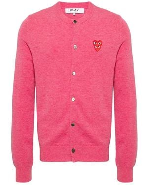 COMME DES GARÇONS PLAY Cardigans - Roze