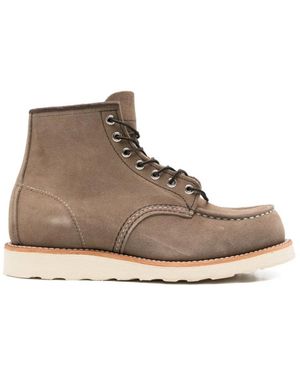 Red Wing Schoenen ,Grijs ,Leer Classic Moc 6-Inch Boot - Bruin