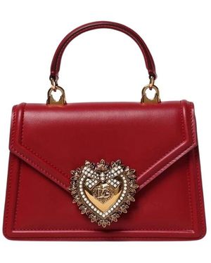 Dolce & Gabbana Herzförmige Tasche Mit Klickverschluss - Rot