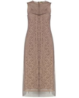 Fendi Midi Dresses - Brown
