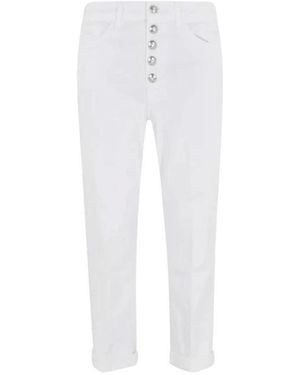 Dondup Koons Cropped Jeans - Wit