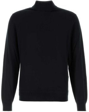 Tom Ford Truien & Vesten ,Zwart ,Coltruien - Blauw