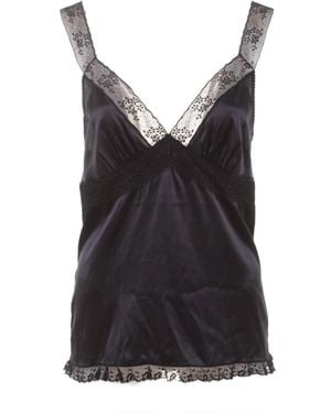 Dolce & Gabbana Sleeveless Tops - Black