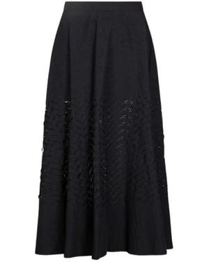 Sandro Ferrone Midi Skirts - Negro