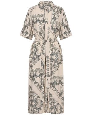 Part Two Shirt Dresses - Natural