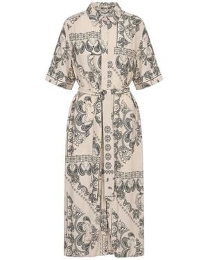 Part Two Shirt Dresses - Natural