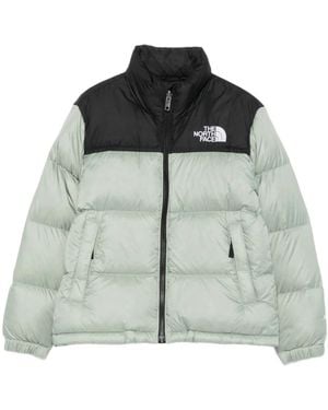The North Face Fitness ,Groen ,Leer 1996 Retro Nuptse Jacket