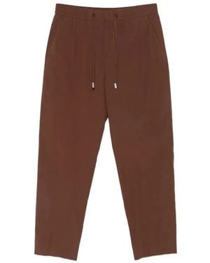 PT Torino Straight Trousers - Brown