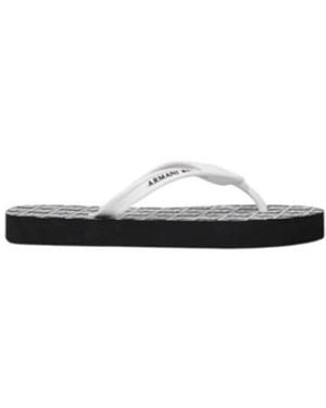 ARMANI EXCHANGE Flip Flops - White