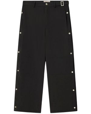 Carrera Straight Trousers - Negro