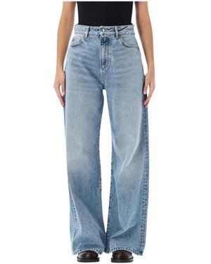 ICON DENIM Debby Wide Leg Jeans - Blauw