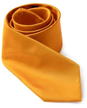 Dolce & Gabbana Seidenkrawatte & Fliege Set - Orange