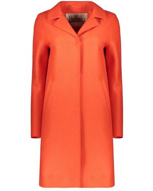 Herno Jassen ,Oranje ,Wol Knie-Lange Jas
