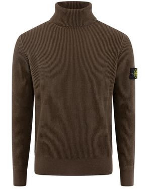 Stone Island Turtlenecks - Marrone