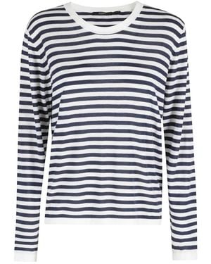 Seventy Tops ,Blauw ,Gestreept Trui