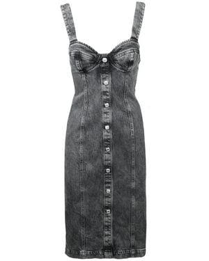 Moschino Midi Dresses - Gray