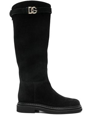 Dolce & Gabbana High Boots - Zwart