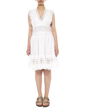 Lee Jeans Midi Dresses - Blanco