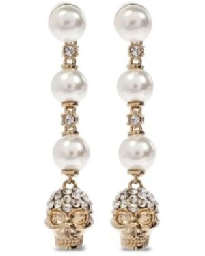 McQueen Earrings - Metallic