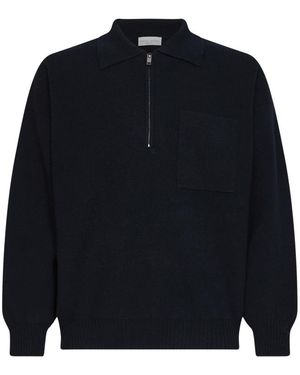 Roberto Collina Zip-Throughs - Blue